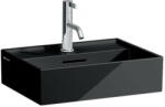 Laufen Kartell by Laufen kézmosó csiszolt alsó felülettel 45x34 cm, fényes fekete H8183300201041 (H8183300201041)