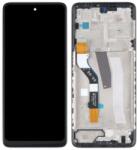  NBA001LCD10112002827 Motorola moto G51 5G fekete OEM LCD kijelző érintővel kerettel, előlap (NBA001LCD10112002827)