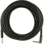 Fender 990820060 - Professional Series Instrument Cables Straight/Angle 25' Black - FEN097
