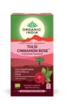 Organic India Ceai Adaptogen Tulsi Scorțișoară Ceylon si Trandafir, 25 plicuri, Organic India