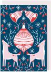  Картичка Коледни еленчета (cggcxmas003)