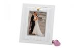 KPH Esküvői fa fotókeret NOW applikációval 13x18 fehér - karpex