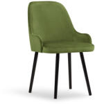 Micadoni Scaun Flint cu tapiterie din catifea, verde (MIC_CH_F1_2_FLINT10)