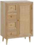 OpenHomeSelection Dulap Neyra din lemn de stejar si ratan 60 X 35, 50 X 86 CM (602674) Comoda