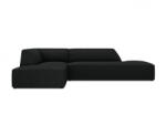Micadoni Coltar modular Ruby, cu 4 locuri colt pe partea stanga si tapiterie din catifea reiata (ColtarRuby2set18)