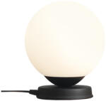 ALDEX Lampa de masa din metal negru si abajur din sticla Ball, 20 cm (1076B1_M-3)