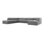 Micadoni Coltar modular Ruby, cu 7 locuri colt pe partea stanga si tapiterie din catifea (ColtarRuby5set6)