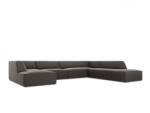 Micadoni Coltar modular Ruby, cu 7 locuri colt pe partea dreapta si tapiterie din catifea (ColtarRuby5set13)