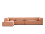 Micadoni Coltar modular Ruby, cu 5 locuri colt pe partea stanga si tapiterie din catifea (ColtarRuby3set8)