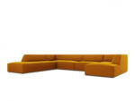 Micadoni Coltar modular Ruby, cu 7 locuri colt pe partea stanga si tapiterie din catifea (ColtarRuby5set3)