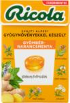Ricola Cukormentes narancsmenta gyógynövény cukorka 40 g