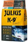 Julius-K9 GF Hypoallergenic Utility Dog Adult Salmon & Spinach 340 g