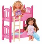 Simba Toys Két Évike baba emeletes ággyal