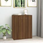 vidaXL Servantă, stejar maro, 60x30x75 cm, lemn compozit (815380) Comoda