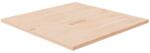 vidaXL Blat de masă pătrat, 80x80x2, 5 cm, lemn masiv stejar netratat (342932)