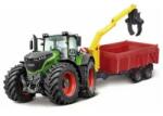Bburago Fendt 1000 Vario traktor pótkocsival , BB1831653 (BB1831653)
