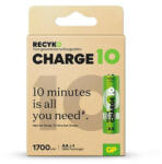 GP Batteries GP ReCyko Charge10 AA 1700mAh 1, 2V Ni-MH akku (10 perc alatt tölthető) ár/db