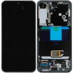  NBA001LCD10112002919 Samsung Galaxy S22 5G OEM OLED kijelző érintővel szürke kerettel, előlap (Graphite) (NBA001LCD10112002919)