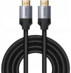  Adatkábel, HDMI - HDMI, v2.0, 100 cm, 4K, 3D, 60 Hz, Baseus Enjoyment, CAKSX-B0G, fekete/szürke