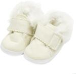 NEW BABY Baba téli velúr cipő New Baby 6-12 h bézs - babyboxstore
