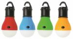 Strend Pro Lampa pentru gradina- camping- tip bec- multicolor- 3xAAA- 5.3x5.3x12 cm (2172511)