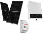 Jinko Solar Sistem fotovoltaic Jinko Solar JKM455M60HL4V, 8 kW, 17 buc, Invertor Goodwe GW5K-DT 5 kW, Smart meter, Trifazat, Ongrid (JKM455M60HL4V-8kw)