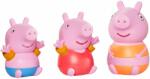 TOMY Toomies Jucărie de baie Tomy Toomies - Peppa Pig, George și mama (E73158)