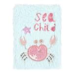 Starpak Rák mintás plüss napló csillámokkal - A5 (502127)