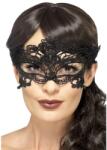 Fever Embroidered Lace Filigree Heart Eyemask 45628