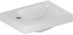 Geberit iCon Light kézmosó, 38x14x28cm, csaplyuk bal oldalt, túlfolyó nélkül, fehér (501.831. 00.1) (501.831.00.1)