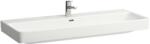 Laufen PRO S Ráépíthető dupla mosdó csaplyukkal , Fehér LCC bevonattal H8149654001081 (H8149654001081)
