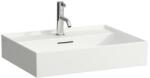 Laufen KARTELL BY LAUFEN Mosdó, alsó felülete csiszolt csaplyuk nélkül , Fehér LCC bevonattal H8163334001091 (H8163334001091)