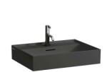 Laufen KARTELL BY LAUFEN Mosdó, alsó felülete csiszolt egy csaplyuk, középen , Fekete matt H8163337161041 (H8163337161041)
