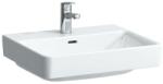 Laufen PRO S Mosdótál, alsó felülete csiszolt egy csaplyukkal, túlfolyónyílás nélkül, túlfolyócsatorna nyílása nélkül a lefolyószelepben , Fehér H8169620001561 (H8169620001561)