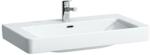 Laufen PRO S Mosdótál, alsó felülete csiszolt csaplyukkal , Fehér LCC bevonattal H8169654001081 (H8169654001081)