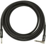 Fender 990820059 - Professional Series Instrument Cables Straight/Angle 15' Black - FEN094