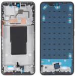  tel-szalk-1929694869 Xiaomi Redmi K50 Ultra fekete előlap LCD keret, burkolati elem (tel-szalk-1929694869)