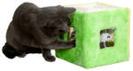 Kerbl Cube sisal macskajáték kocka - zöld / sárga, 20 x 20 x 20 cm - farmservice