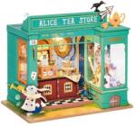Rolife Puzzle 3D Minicasuta DIY Alice's Tea Store, Rolife, 136 piese