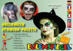 Eulenspiegel 6 színű arcfesték paletta - "Halloween "paletta