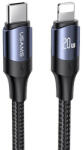 USAMS Cablu de date Usams U71 Type C la Lightning 20W, PD , Incarcare rapida , 2m