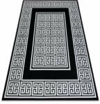 Gloss Modern GLOSS szőnyeg 6776 85 elegáns, görög fekete / elefántcsont (AT3281)