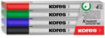 Kores K-Marker tábla és flipchart marker készlet 1-3 mm 4db (IK22840)