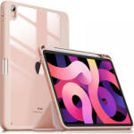 Infiland Crystal Case iPad Air 4 10.9" (2020) oldalra nyíló tok, rózsaszín - tok-store