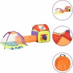 vidaXL Cort de joacă pentru copii 250 bile, multicolor, 338x123x111 cm (3107731)