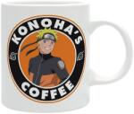 ABYstyle Cană ABYstyle Animation: Naruto Shippuden - Konoha's Coffee (TGGMUG256)
