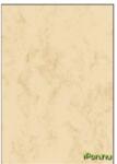 SIGEL Előnyomott papír kétoldalas A5 90 g bézs márványos