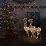 vidaXL 2 db színes akril karácsonyi rénszarvas dekoráció 120 cm (3154351)