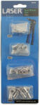 Laser Tools LAS-5869 szegecsanya készlet, alumínium, M3 - M4 - M5 - M6, 40 darabos (LAS-5869) - praktikuskft