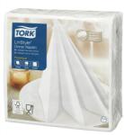Tork Linstyle Dinner textilhatású szalvéta, fehér, 50 db/cs
